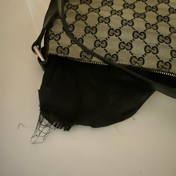 Gucci Monogram Hasler Pochette Brown - Picture 7 of 10